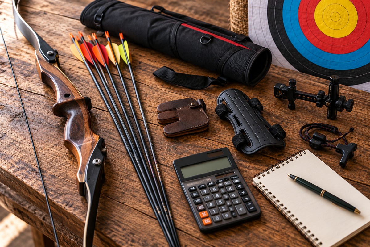 Archery gear and budget planning