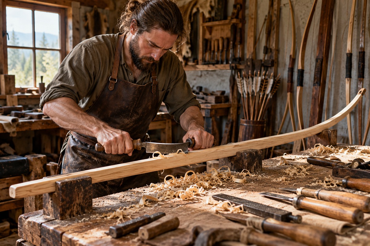 Traditional bow making