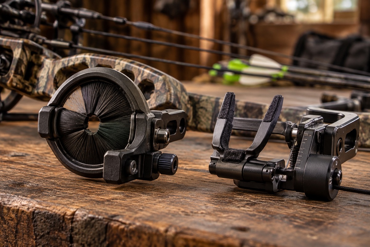 Compound bow arrow rests