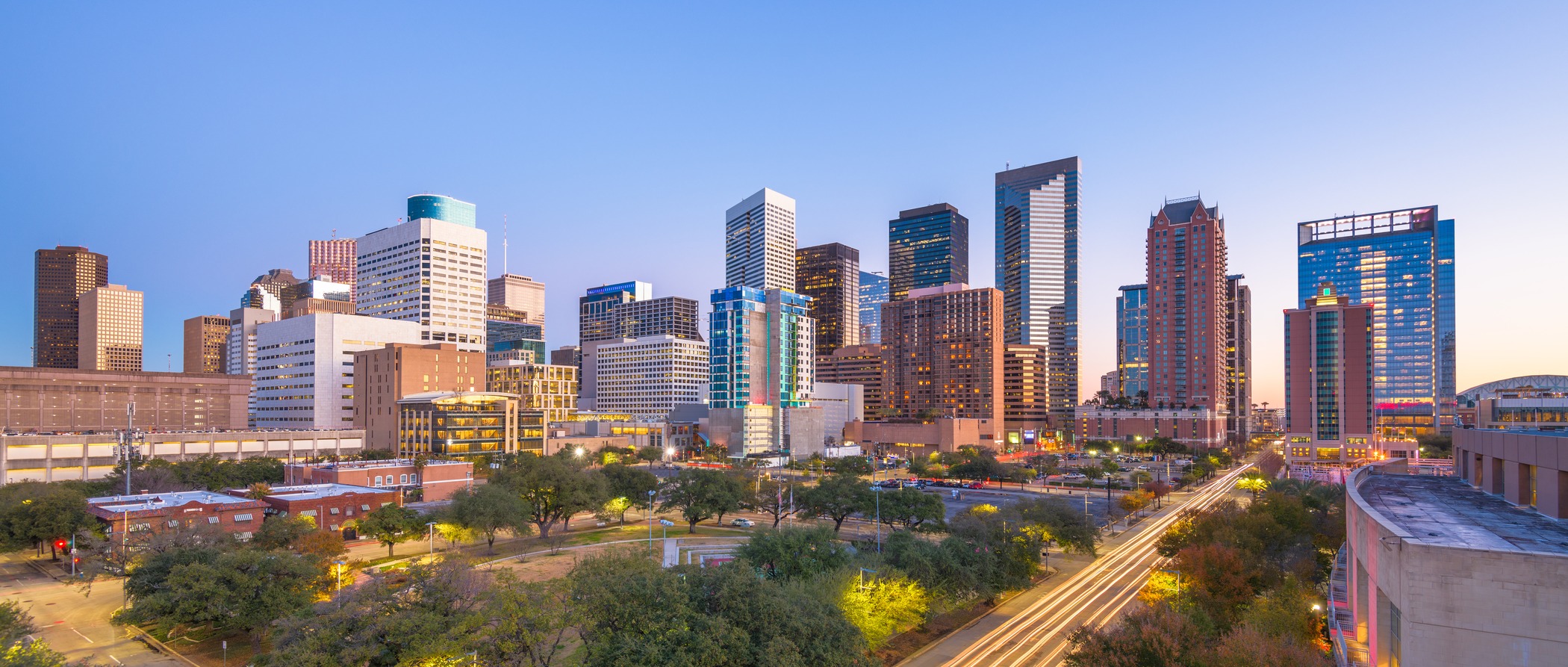 Houston skyline, Texas