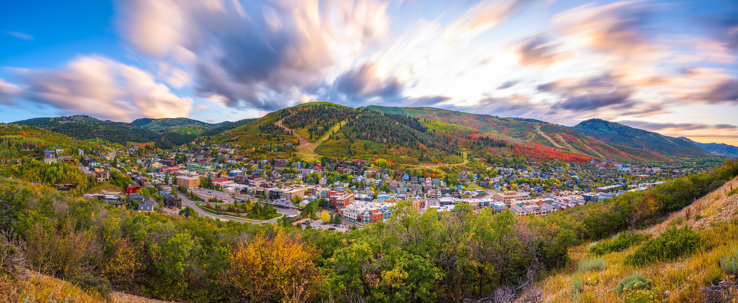 Park City mountains landscape